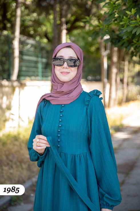 kiraz kumaş elbise 1985